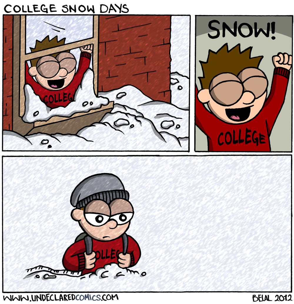College Snow Days